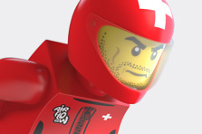 MARTIN SIEGRIST Custom LEGO Minifigure
design, illustration, layout
3d artist: Margit Gassner