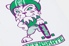 GREENSKATE 2012 Sticker
design, illustration, layout
screenprint by hart.ch
client:
Airflow Skateboards
Greenskate Zurich